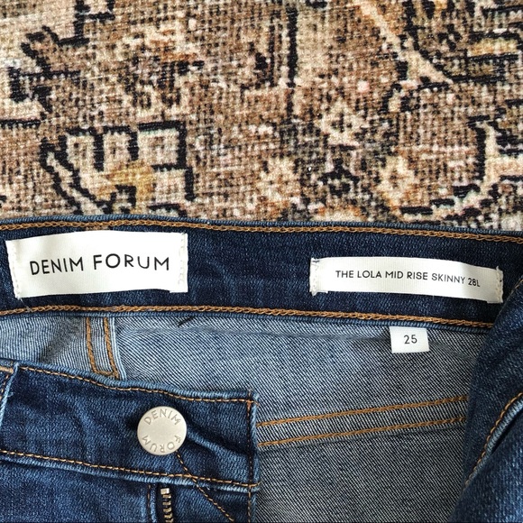 Denim Forum The Lola mid rise skinny 28L - Picture 5 of 7